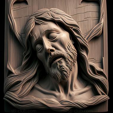 3D model st jesus (STL)